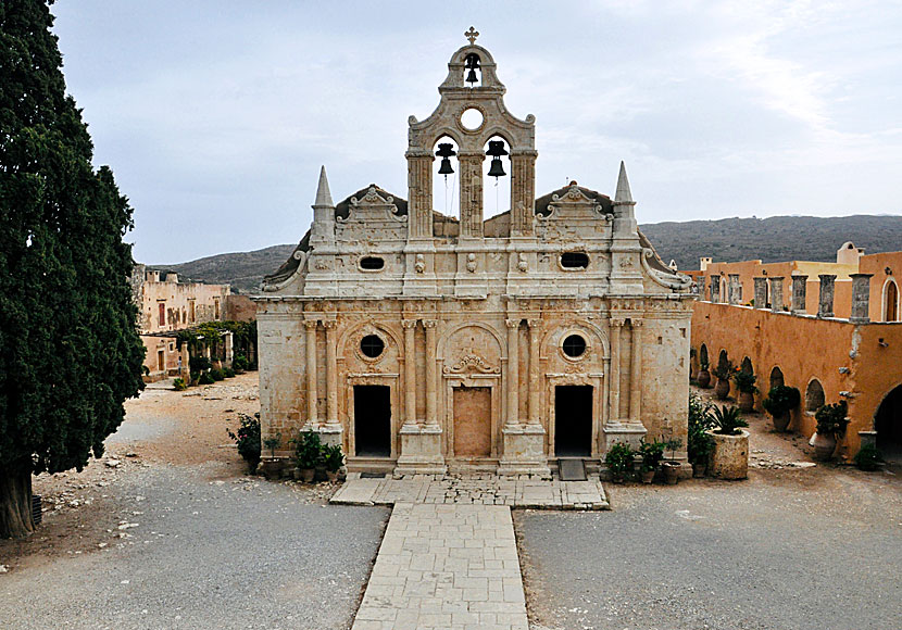 Arkadi Monastery ligger 20 kilometer sydost om Rethymnon.