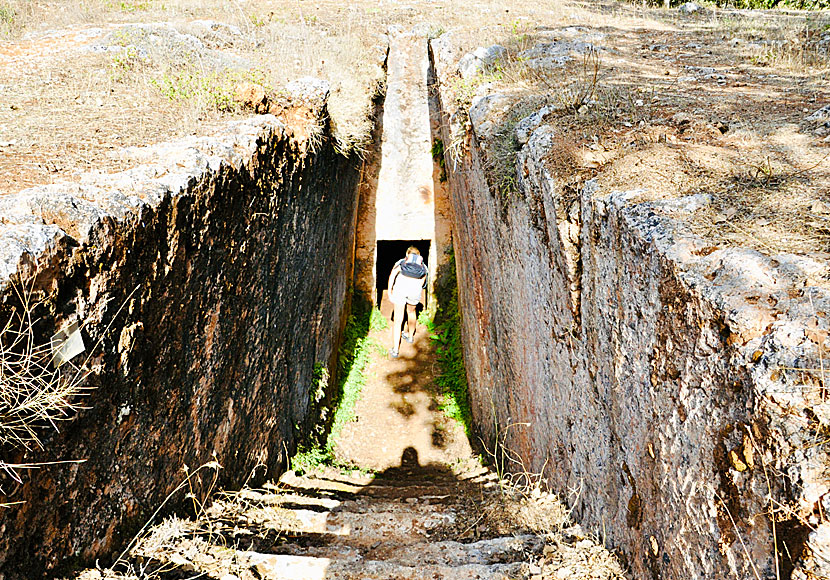 Knockin' on Heaven's Door i de minoiska gravarna på Kreta.