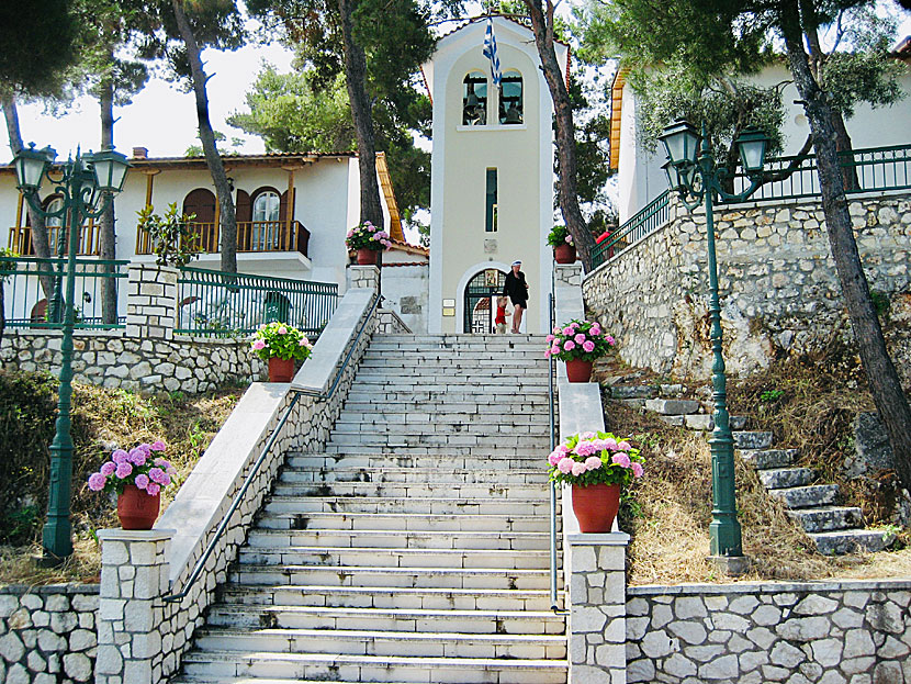 Klostret Panagia Faneromeni på Lefkas.