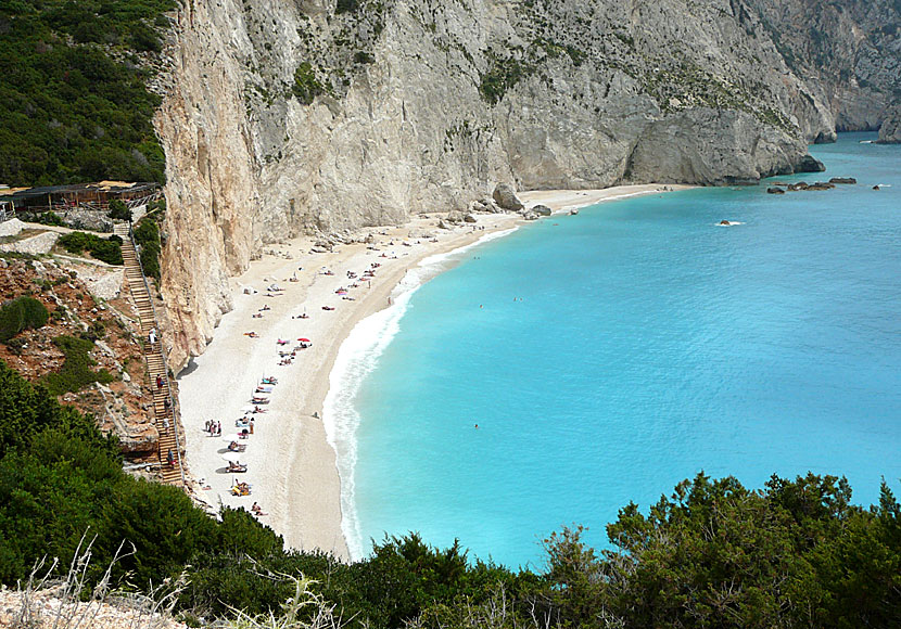 Porto Katsiki på Lefkas västkust