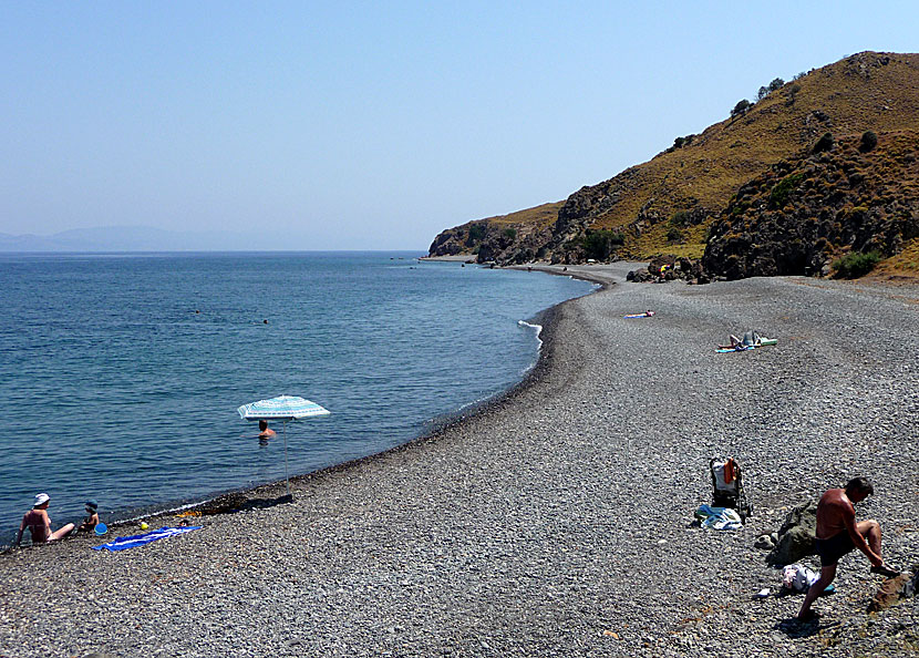 Anargyri beach på Lesbos