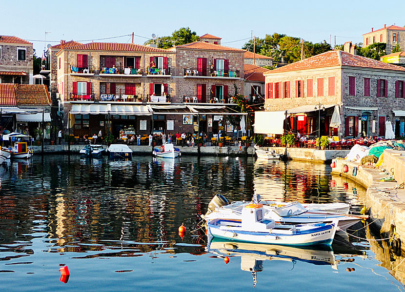 Sea Horse Hotel i Molyvos är ett av de bästa hotellen på Lesbos i Grekland.