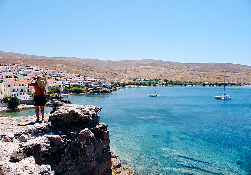 Lesbos bästa Sigri beach.