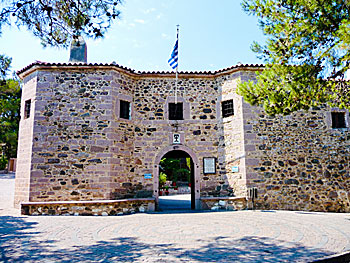 Taxiarchis Monastery på Lesbos.