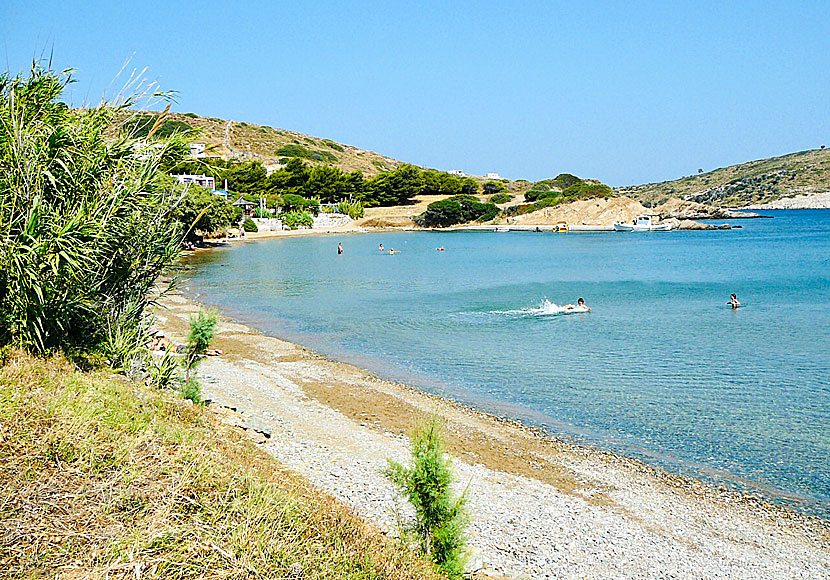 Katsadia beach på Lipsi.