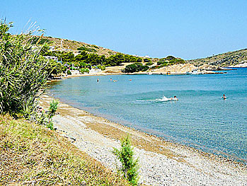 Katsadia beach på Lipsi.