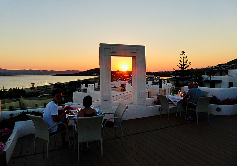 Lilla Portaran på Naxos Island Hotel i Agios Prokopios.