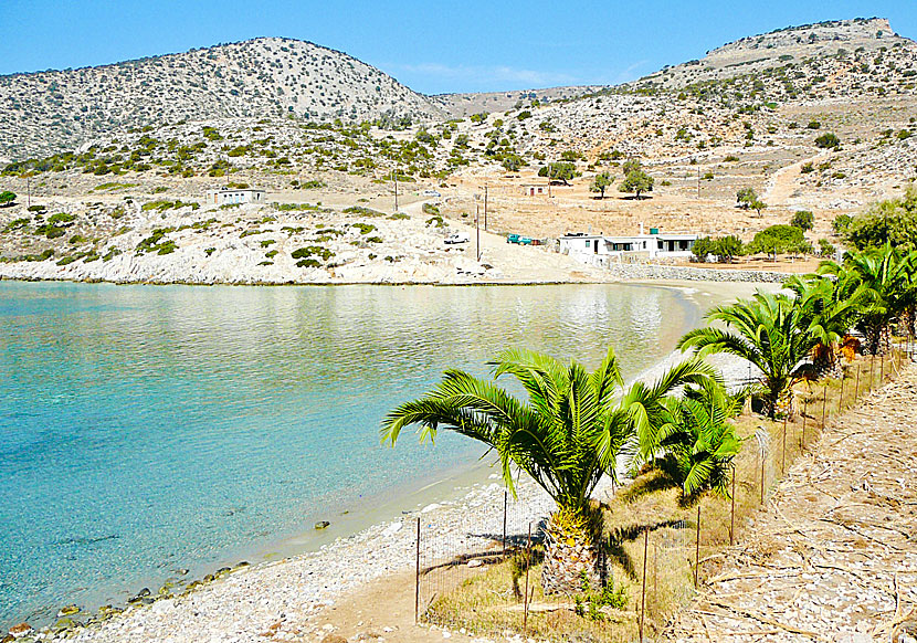 Panormos beach på södra Naxos.