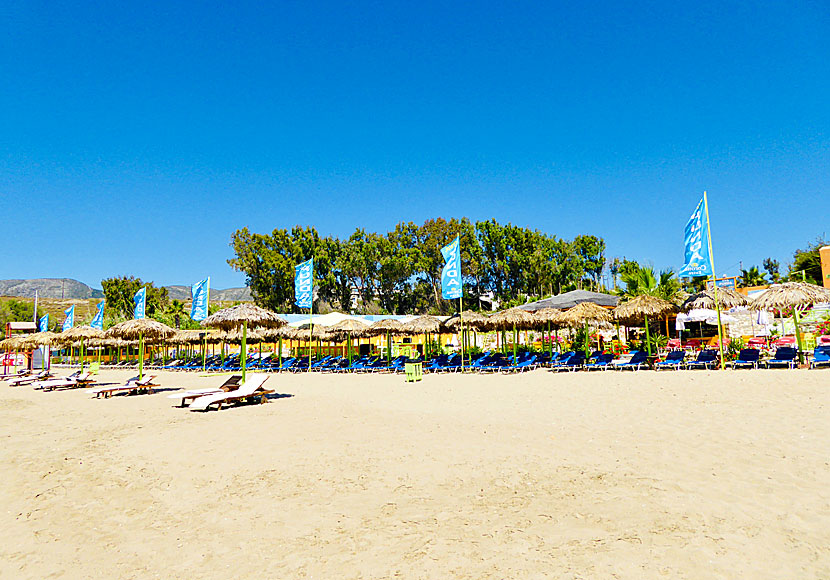Pounda beach ligger söder om Piso Livadi och är något av Paros svar på Far Out på Ios.