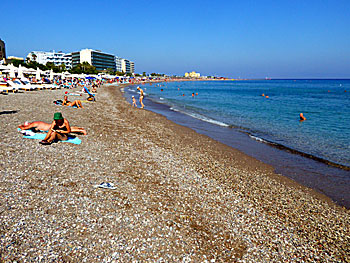 Elli beach på Rhodos.