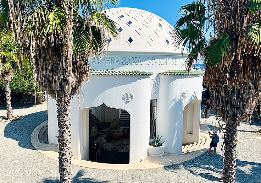 Museet och de heta källorna i Kallithea Springs nära Rhodos stad.