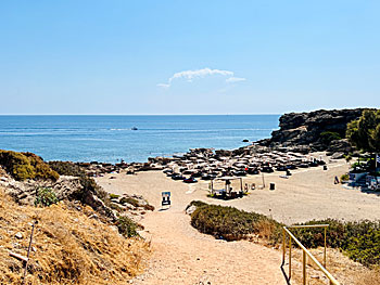 Kokkina beach på Rhodos.