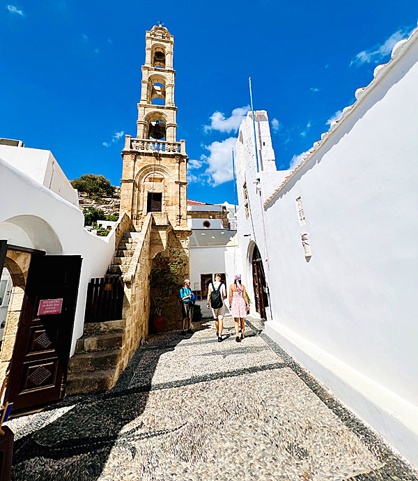 Panagia Church i Lindos.