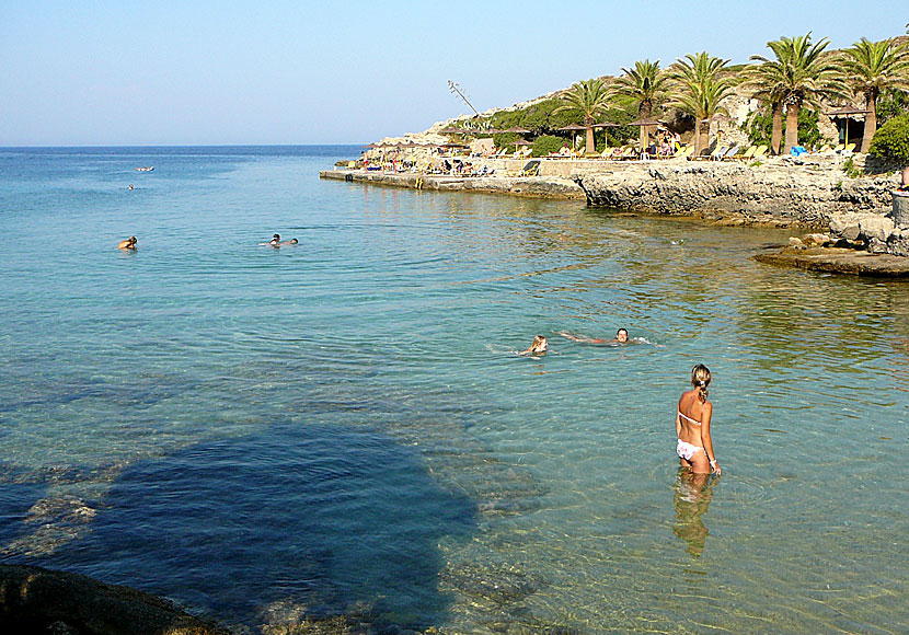 Kallithea beach. Rhodos.