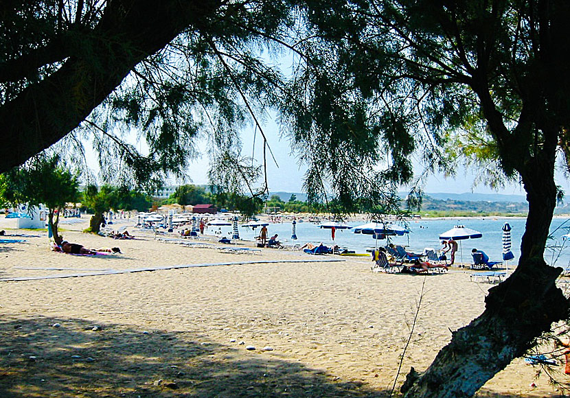 Kolymbia beach på Rhodos i Dodekaneserna. 