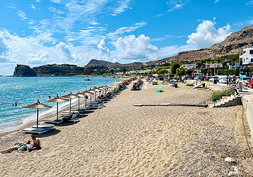 Missa inte Stegna beach när du besöker stränderna Anthony Quinn och Ladiko på Rhodos.