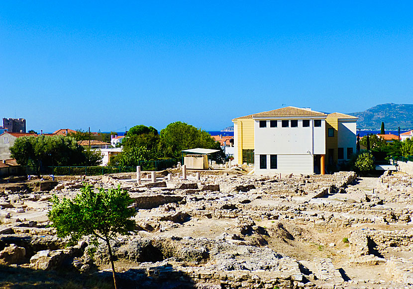 Arkeologiska museet i Pythagorion på Samos i Grekland.