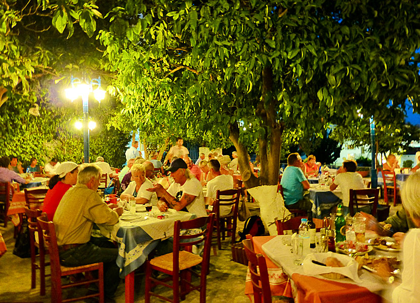 Restaurant Esperides är en av de bästa tavernorna i Pythagorion på Samos.