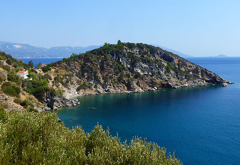 Katina beach på Samos.