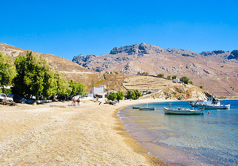 Missa inte Koutalas beach när du är i byn Megalo Livadi på Serifos.