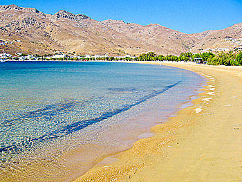 Livadi beach på Serifos.  