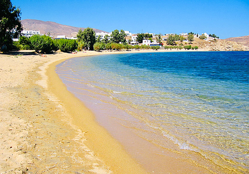 Serifos bästa stränder. Livadaki beach. 