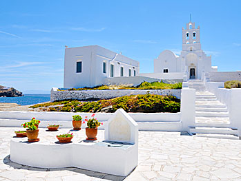 Chrisopigi Monastery på Sifnos.