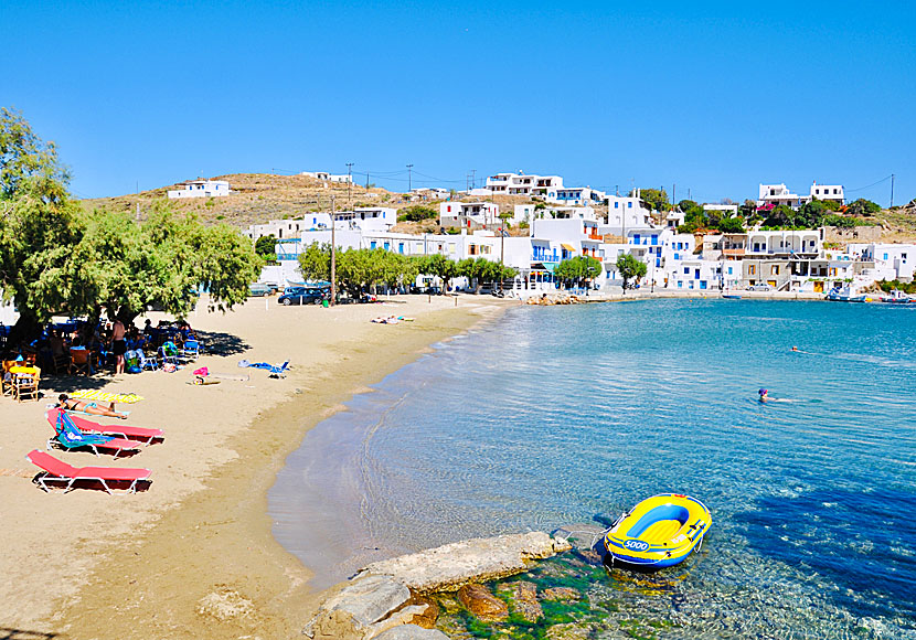 Faros beach på Sifnos i Kykladerna.