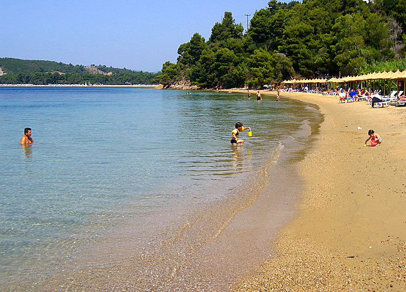 Maratha beach på Skiathos.