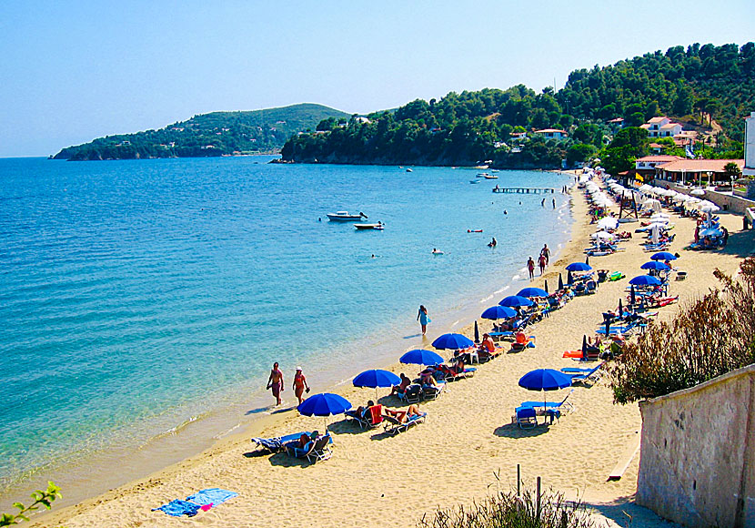 Achladies beach på Skiathos.