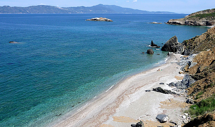 Stigero beach. Skiathos.