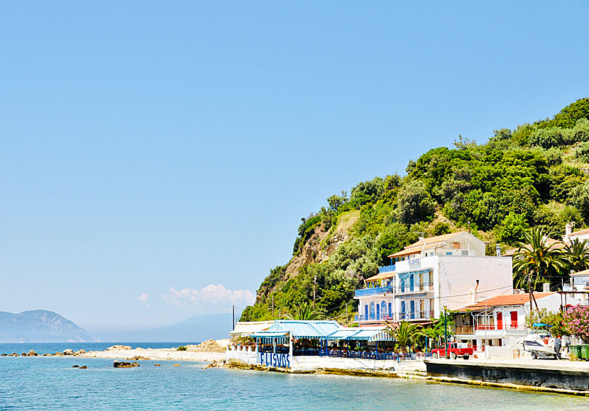 Taverna Flisvos i Loutraki på Skopelos.