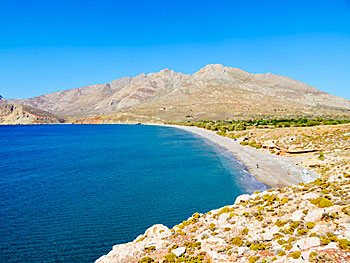 Eristos beach på Tilos.