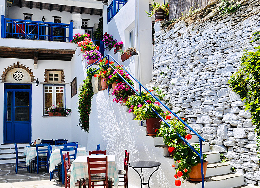 Taverna i Smardakito på Tinos.