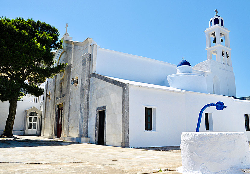 Exobourgo church på Tinos.