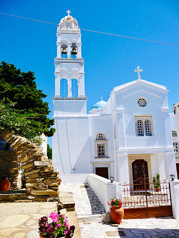 Agia Ekaterina church i Kampos på Tinos.