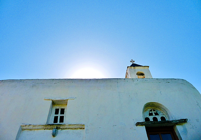 Tarabados church på ön Tinos i Grekland.