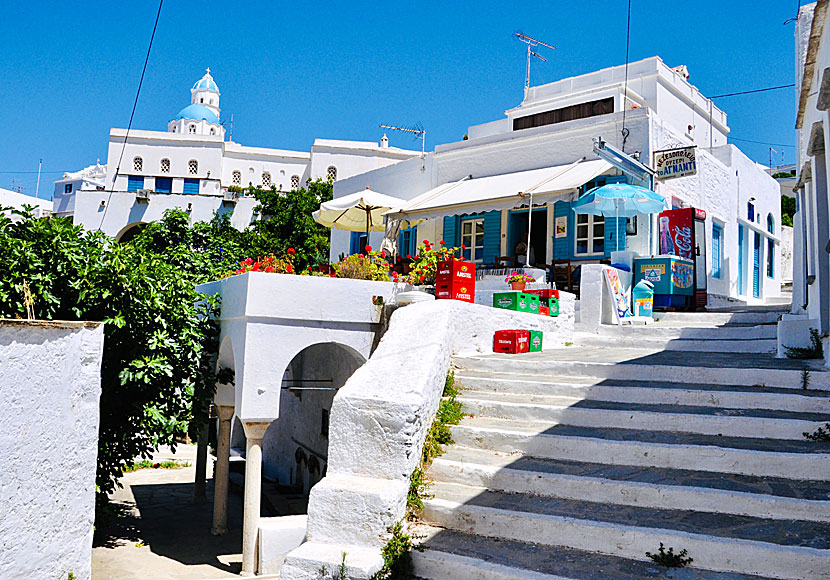 Ouzeria Agnanti i Ktikados på Tinos.