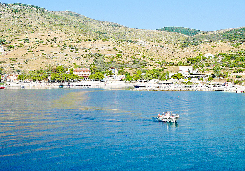 Zakynthos bästa stränder. Agios Nikolaos 1 beach.