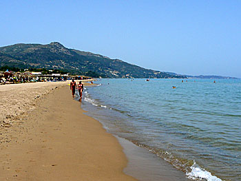 Banana beach på Zakynthos.