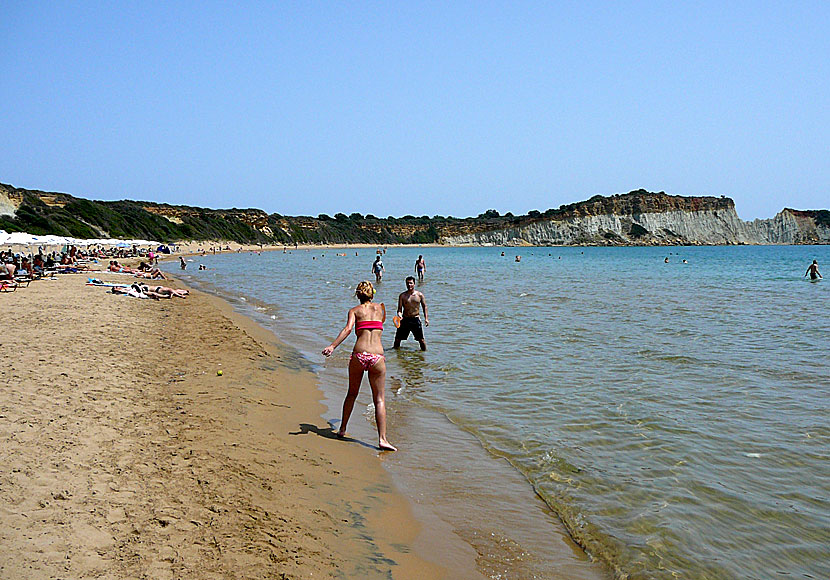 Gerakas beach. Zakynthos.