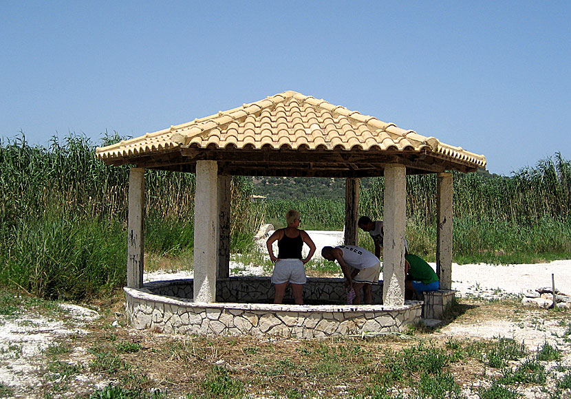 Herodotos källa, eller brunn, eller vad det nu är. Zakynthos.