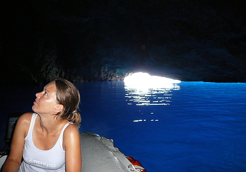 Blue Cave på Kastellorizo.