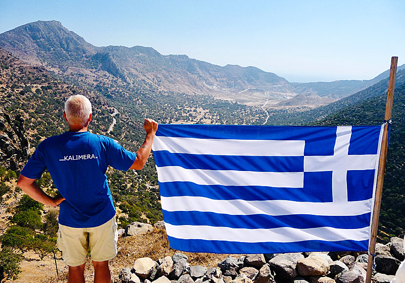 Nisyros är en genuint grekisk ö nära Kos och Kalymnos i Dodekaneserna.