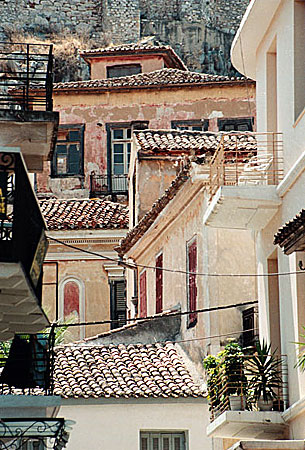 Vackra hus i Nafplio.