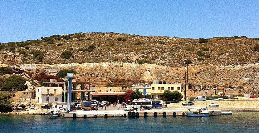 Karave port. Gavdos. Kreta.