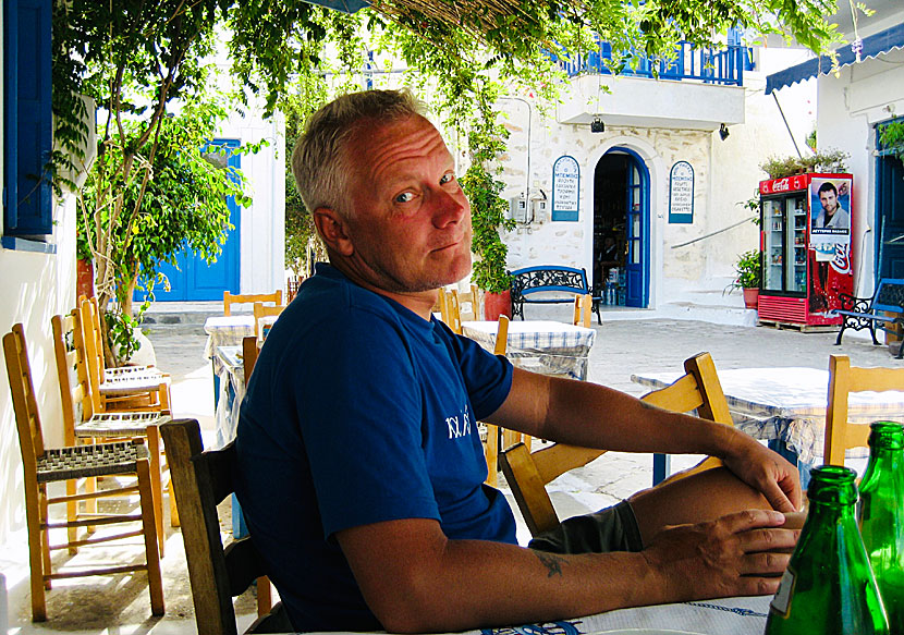 Taverna i Langada på Amorgos.