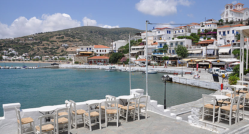 Taverna Oti Kalo. Batsi. Andros.