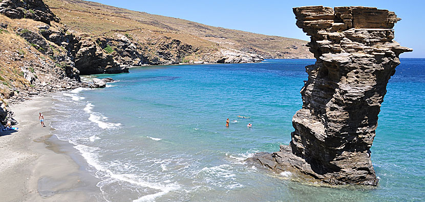 Andros. Grias to Pidima. beach.