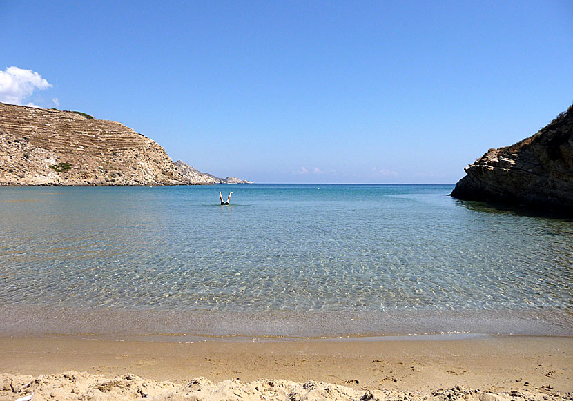 Kolitsani beach. Ios.